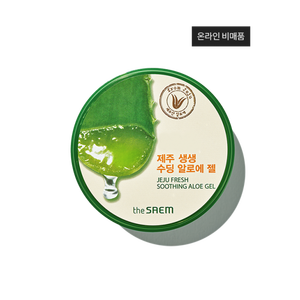 Gel de Aloe Vera Calmante y Refrescante The Saem Jeju para el Cuidado Facial - Product Image 1