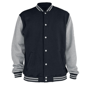 <b>Men's</b> Vintage Wool <b>Jacket</b> for Winter Outdoor Sports Custom Logo Embroidery Stand Thin College Baseball <b>Varsity</b> <b>Bomber</b> <b>Jacket</b> - Product Image 2