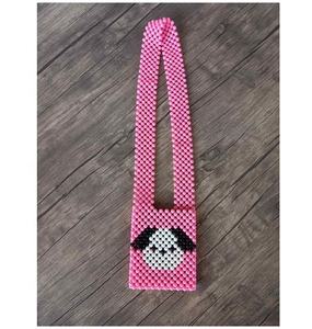 Bolso de Mano Tipo Clutch con Cuentas de Perlas para Mujer, con Cierre de Solapa, para Fiesta de Noche o Boda, Bolso de Mano Blanco de Verano - Product Image 2