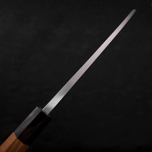 Cuchillo de Chef Japonés Hecho a Mano, Ecológico, Extra Afilado, Hoja de Acero Inoxidable, Mango de Madera, Acabado Satinado Forjado, 8-9.9 Pulgadas - Product Image 5