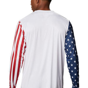 Nouveauté : T-shirts personnalisés pour hommes, en jersey de coton 200g, imprimés en sérigraphie, manches longues, respirants, avec étiquette privée - Product Image 2