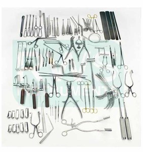 RWS INSTRUMENTS Ensemble de 85 instruments manuels en acier inoxydable pour la chirurgie spinale et craniotomique, pour la gynécologie, certifié CE Classe II - Product Image 2