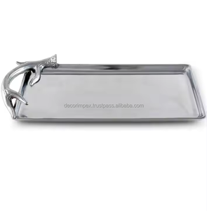 Plateau en aluminium léger et durable d'approvisionnement en gros pour une utilisation pratique et un affichage élégant avec personnalisé - Product Image 1