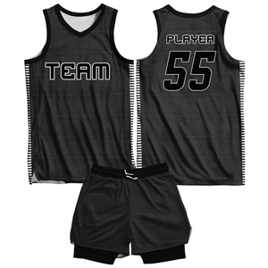 Uniforme de Baloncesto Personalizado de Alta Calidad – Camiseta y Pantalones Cortos Sublimados 100% Poliéster - Product Image 4