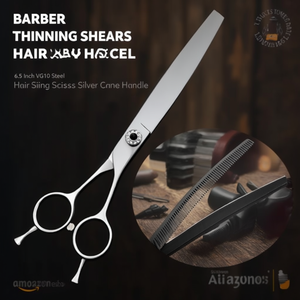Tijeras Ergonómicas para Peluquería Canina, Tijeras Profesionales Afiladas para Cortar el Pelo de Mascotas - Product Image 5