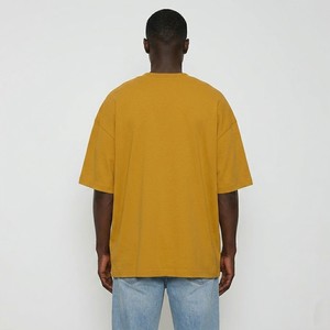 Camiseta Casual Oversize para Hombre 2026, Ajuste Holgado, Algodón Suave, Estilo Urbano, Moda de Verano, Top Minimalista, Personalizable OEM ODM - Product Image 2