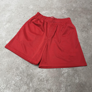 Custom Logo Solid Color <b>Blank</b> Breathable Casual Mesh Shorts for Men Gym Running Shorts - Product Image 6