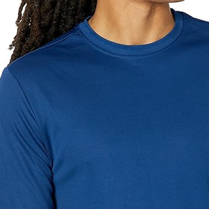 T-shirt à manches longues pour homme style athleisure, logo personnalisé, tissu doux, vêtements de sport professionnels pour la salle de sport, nouveau modèle 2026 - Product Image 3