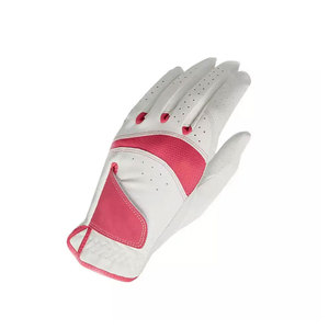 Get Custom High Quality Slice Pad Premium Cabretta Leather White Golf <b>Gloves</b> Adult Great Feel Flexibility Outdoor Sports Wear - Product Image 2