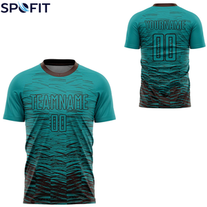 Camisetas de fútbol personalizadas con sublimación completa para hombres, uniformes de entrenamiento de fútbol para equipos de club con logotipo, camiseta de fútbol personalizada - Product Image 5