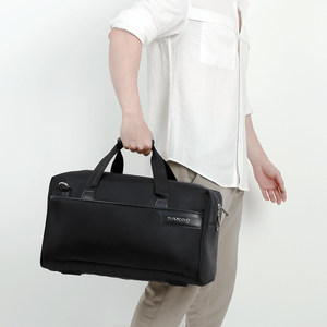 Sac de voyage sportif personnalisé avec fermeture éclair, intérieur respirant, en cuir synthétique imperméable, antibactérien, SAKOS, unisexe, grande capacité - Product Image 5
