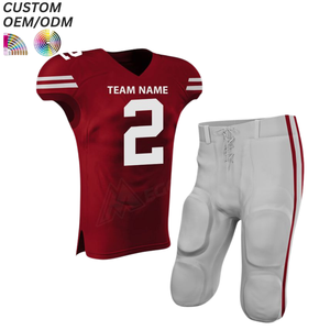 Custom Solid Rugby Team <b>Game</b> Jersey Sublimation Printed Breathable Quick Dry 100% Polyester Sleeveless OEM ODM Support Sets - Product Image 6