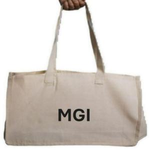 Wholesale Eco-friendly Recyclable Organic Cotton Canvas Tote Bag Hand Length Handle Silk Screen Printed Custom Logo Durable - Product Image 2