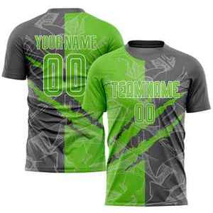 Camisetas de Fútbol para Hombre, Conjunto de Camisetas de Fútbol Personalizadas, Impresas, 100% Poliéster, Transpirables, Antibacterianas, con las Mejores Características - Product Image 4