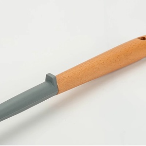Jaya Mata JM488 <b>Silicone</b> Cooking Turner with Wooden Handle Heat Resistant 240°C Non-Stick Pan Kitchen Spatula - Product Image 6