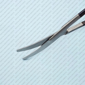กรรไกรผ่าตัดแบบโค้ง 5.5 นิ้ว ยี่ห้อ Supercut รุ่น Professional Mayo Dissecting Scissors ใบมีดหยัก สแตนเลสสตีล ผลิตโดยผู้ผลิต OEM - Product Image 4