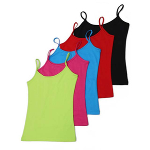 Débardeurs pour femmes 100% Coton et Fibre de Bambou, 100% Coton, pour l'été, le fitness et le style décontracté, toutes tailles, y compris grandes tailles, du Pakistan 2026 - Product Image 1