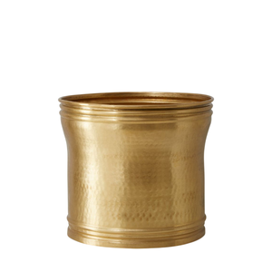 Jolies jardinières en métal doré pour la maison, le jardin, la terrasse, le balcon, jardinières rondes décoratives - Product Image 6