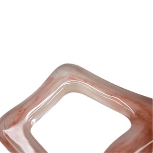 <b>Acrylic</b> Photo <b>Frame</b> Handmade UV Printed Pink Marbled Square Shape Lightweight Tabletop Horizontal Design From REHMAN CRAFT - Product Image 4