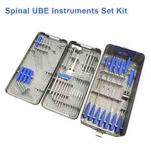 Juego de Instrumentos Espinales UBE de Acero Inoxidable, Instrumentos Endoscópicos Unilaterales, Estuche Autoclavable, Manual, Certificado CE, Pentax High - Product Image 6