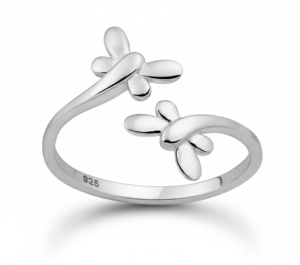 Tanya Gems and Jewellery 925 Sterling Silver Women's Floral Bohemia Style Classic <b>Ring</b> - Product Image 1
