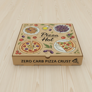 กล่องพิซซ่าพิมพ์ลายตามสั่งคุณภาพสูง สำหรับบรรจุภัณฑ์พิซซ่า พร้อมโลโก้และกระดาษลูกฟูกเกรดอาหาร - Product Image 4