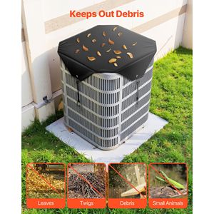 Copertura Universale in Rete per Condizionatori d'Aria 28 X 28 Pollici, Protezione Superiore per Unità di Climatizzazione Centralizzata - Product Image 5