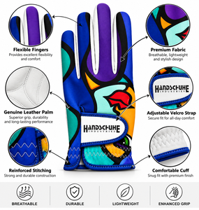Guantes de golf duraderos para exteriores que proporcionan un agarre suave, un control fuerte, un ajuste flexible y una comodidad duradera. - Product Image 3