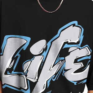 Camiseta Unisex Oversize de Moda Urbana, Tendencia Top 2026 |   Camiseta Casual de Alta Calidad para Hombre, Talla Grande, con Logotipo Personalizado y Diseño en Blanco - Product Image 5