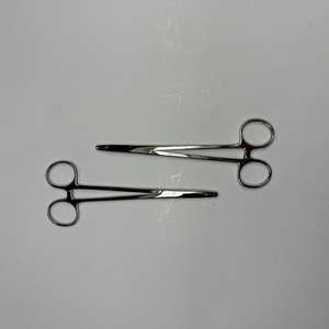 Pinzas de Pesca de Acero Inoxidable con Punta Recta o Curva - Product Image 2