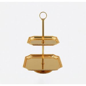 Modern Round Dessert Cupcake Serving <b>Stand</b> Fancy <b>3</b> <b>Tier</b> Gold Metal <b>Cake</b> <b>Stand</b> With Handle For Weddings Parties And Home Decor - Product Image 5