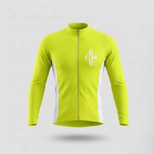 Maillots de Ciclismo Blancos para Hombre de Calidad Premium, Material de Secado Rápido 100% Poliéster, Impresión por Transferencia de Calor Personalizada por RIVIAN ATLANTIC - Product Image 1