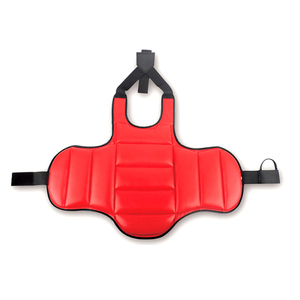 Premium Leather Made <b>Foam</b> <b>Padded</b> Adjustable Taekwondo Chest Guards New Design Durable Protective Taek Wondo Chest Guard - Product Image 6