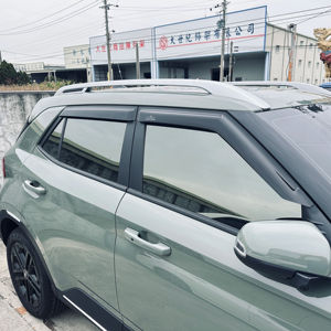 Déflecteurs et visières de fenêtres en PMMA de luxe avec adhésif 3M pour Hyundai Venue à partir de 2019 - Product Image 1