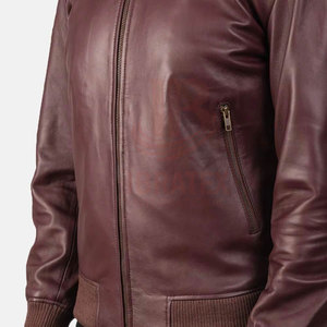 Online Sale IBRATEX INTERNATIONAL <b>Top</b> Selling Men's Eco-Friendly Breathable Casual <b>Leather</b> Jacket - Product Image 5