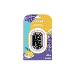 Désodorisant Gel Salle de Bain BREEZE Parfum Citron Lavande pour Toilettes et Espaces de Bain - Product Image 2