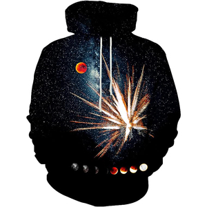 Sudadera con Capucha para Hombre, Diseño Deportivo, Impresión por Sublimación, Transpirable, Impermeable, Poliéster, Corte Regular, Otoño, Precio al por Mayor - Product Image 3