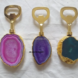 Vente en gros pas cher prix d'usine pierres naturelles cristaux guérison pierre précieuse agate en vrac pierre maltée décapsuleur à vendre - Product Image 4