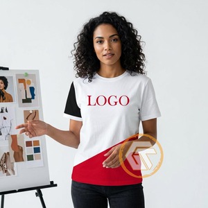 Customized Delta Women's Sorority T-Shirt <b>High</b> Quality Breathable Eco-Friendly 180g Cotton Jersey Solid Pattern Half Sleeve - Product Image 3