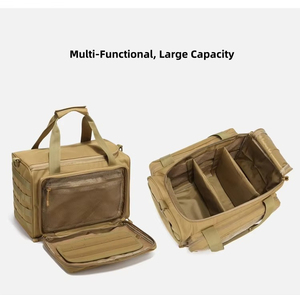 Tactical Softback Bag With Molle System Zipper Closure Detachable Shoulder Strap Unisex Nylon Material Below 21 Litre Capacity - Product Image 3