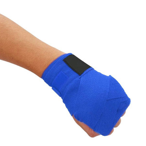 Vendas de Boxeo para Artes Marciales, Vendas de Algodón para Entrenamiento, Soporte para Puños, Cierre de Gancho y Bucle, Ligeras, Transpirables, con Logotipo Personalizado - Product Image 6