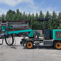 Foreuse hydraulique rotative diesel pour l'exploitation minière souterraine, pour le forage de tunnels et de traverses, portable