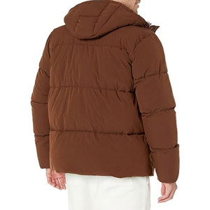 Chaqueta de burbujas para hombre con capucha de diseño único, impermeable, transpirable, ecológica, de invierno, con doble botonadura, lavable, para venta en línea - Product Image 2
