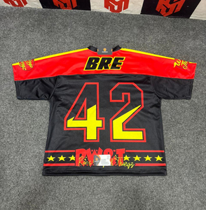 American Football Jersey Sublimation Design Baggy Mesh Jerseys New Style Men Sportswear Sublimated American Football Jerseys - Product Image 2