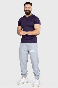 mens compression shirt gym fitness athletic wear quick dry stretch fabric training workout tee activewear supplier - Product Image 3