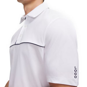 Polo UA Armourdry Horizon para hombre, transpirable, de secado rápido, que absorbe la humedad, polo informal de alto rendimiento, logotipo personalizado - Product Image 4