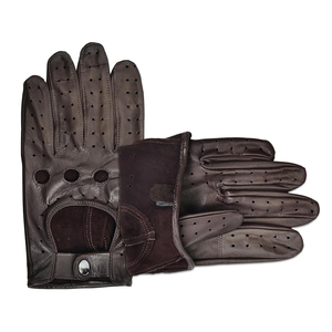 Gants de conduite classiques en cuir non doublé, prix d'usine, OEM, sur mesure, haute qualité, pour hommes et femmes, doux - Product Image 4