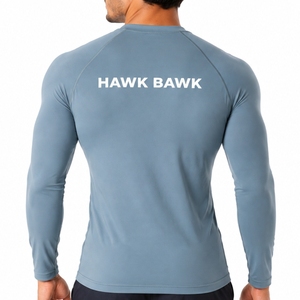 <b>Men</b> Short Sleeve <b>Compression</b> <b>Shirt</b> Premium Stretch Breathable Full Sleeve Quick Dry Polyester Breathable Material <b>For</b> <b>Men</b> - Product Image 2