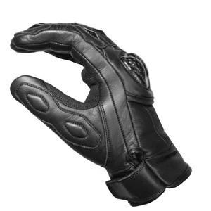 Guantes de moto de cuero negro, hasta la muñeca, transpirables, sin forro, estilo deportivo, para ciclismo, guantes de motocicleta para las cuatro estaciones, ajuste táctil - Product Image 6
