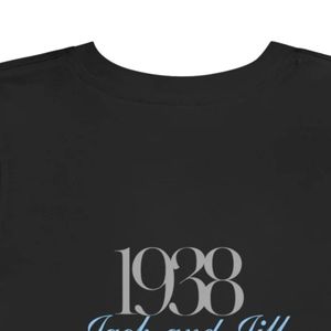 Jack and Jill <b>Toddler</b> Tee Soft Cotton Short Sleeve Crew Neck <b>T</b> <b>Shirt</b> Comfortable Casual Kids Top for Family Events Playtime - Product Image 4